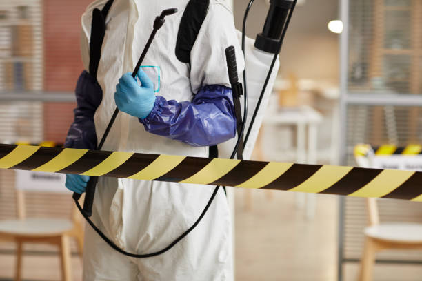 Professional Hoarding Cleanup technician working in Lakehurst, NJ